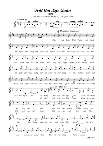 Trái Tim Lục Quân